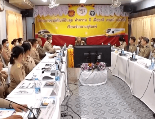 Committee of the Good Health Good Heart Royal Project Foundation Inspect and Follow-up on the Operation in Surin Central Prison